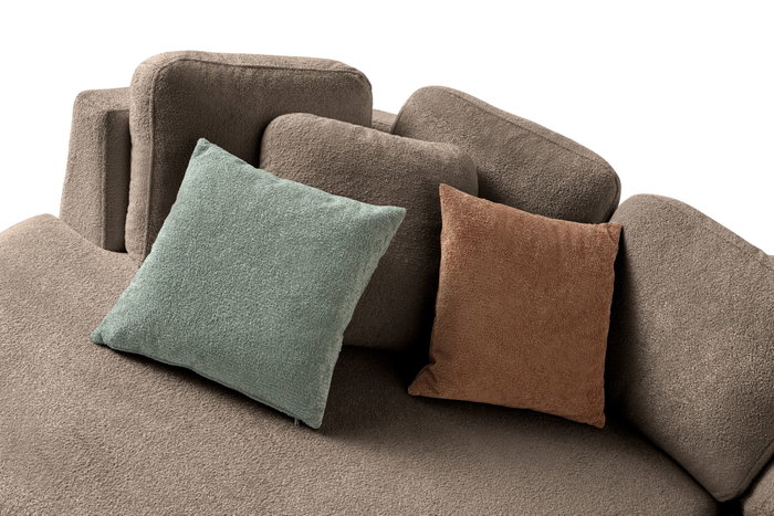 Atelier Del Sofa Venezia Left - Marrón oscuro